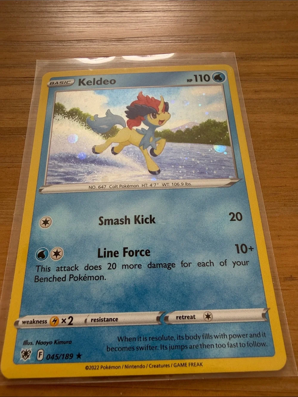 Keldeo Pokémon Card Lot | 2 Cards Reverse Holo Cosmo Holo Water Cards ✨5/$25✨